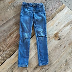 Lucky Brand Blue Denim Jeans Skinny Pants Sz 10.